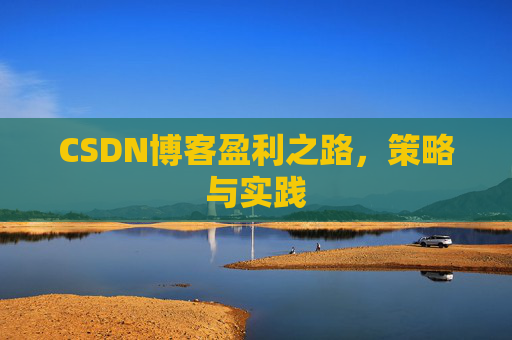 CSDN博客盈利之路,策略与实践